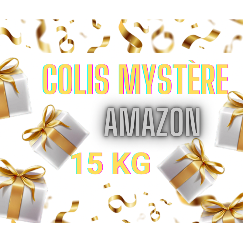 Lot de colis perdus Amazon 15 kg